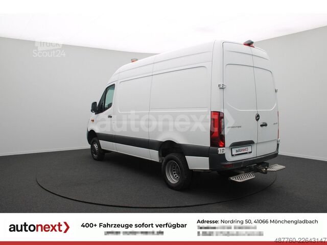 Højt tag varevogn MERCEDES-BENZ Sprinter 516 *4x4* WERKSTATT+230V+AHK+LED (0815)
