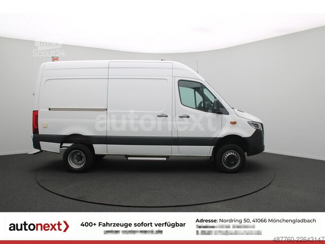 Højt tag varevogn MERCEDES-BENZ Sprinter 516 *4x4* WERKSTATT+230V+AHK+LED (0815)