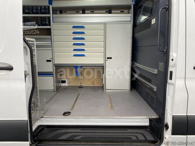 Højt tag varevogn MERCEDES-BENZ Sprinter 516 *4x4* WERKSTATT+230V+AHK+LED (0815)