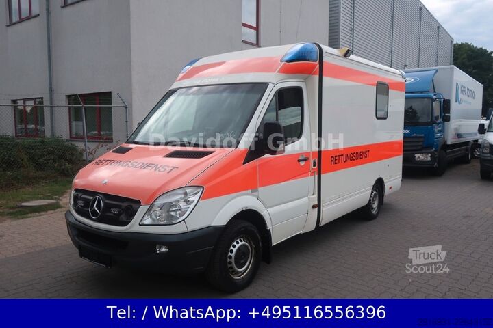 Brandbil MERCEDES-BENZ Sprinter II 316 CDI/RTW/Automatik/Klima/Nr. B96