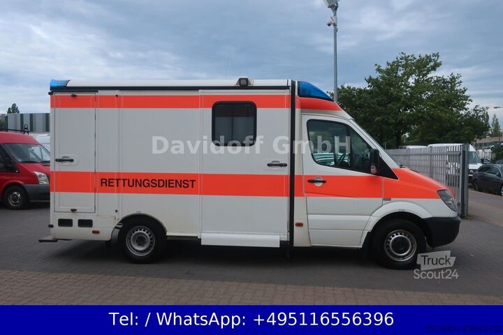 Brandbil MERCEDES-BENZ Sprinter II 316 CDI/RTW/Automatik/Klima/Nr. B96