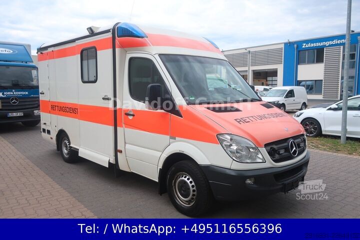 Brandbil MERCEDES-BENZ Sprinter II 316 CDI/RTW/Automatik/Klima/Nr. B96