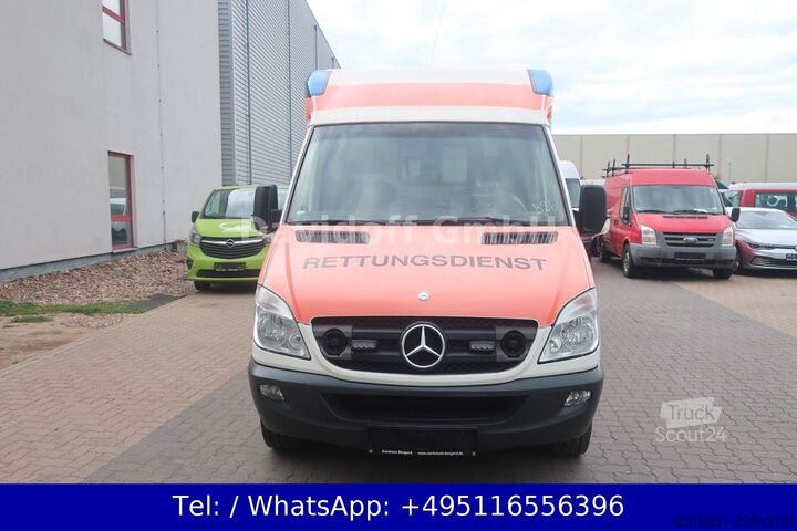 Brandbil MERCEDES-BENZ Sprinter II 316 CDI/RTW/Automatik/Klima/Nr. B96