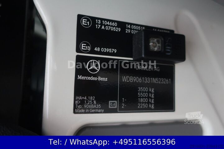Brandbil MERCEDES-BENZ Sprinter II 316 CDI/RTW/Automatik/Klima/Nr. B96