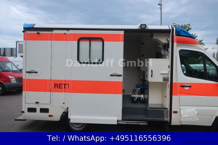 Brandbil MERCEDES-BENZ Sprinter II 316 CDI/RTW/Automatik/Klima/Nr. B96