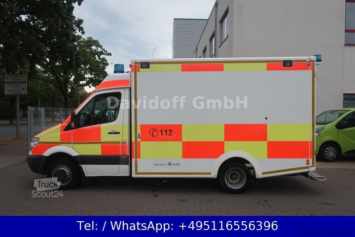 Brandbil MERCEDES-BENZ Sprinter II 516CDI RTW Klima Automatik Nr. B48