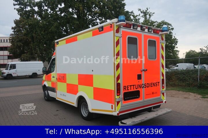 Brandbil MERCEDES-BENZ Sprinter II 516CDI RTW Klima Automatik Nr. B48