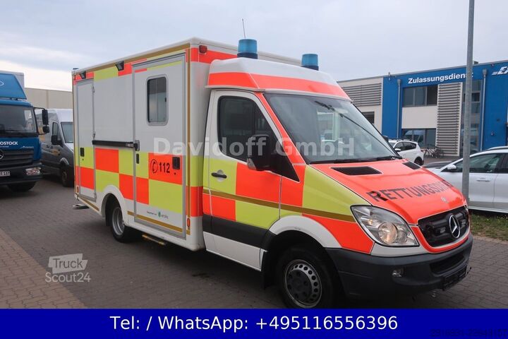 Brandbil MERCEDES-BENZ Sprinter II 516CDI RTW Klima Automatik Nr. B48