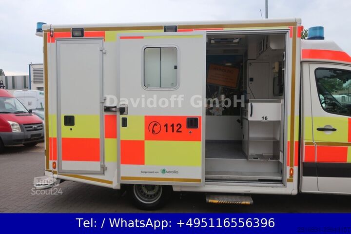Brandbil MERCEDES-BENZ Sprinter II 516CDI RTW Klima Automatik Nr. B48