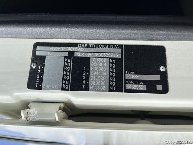 Standard tractor DAF XF 480 FTP Space Cab / 414 dkm / Stand Klima / ...