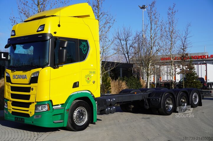 Шасі SCANIA R650 V8 8x4/4 E6 / 2020 / Frame 9.7 m