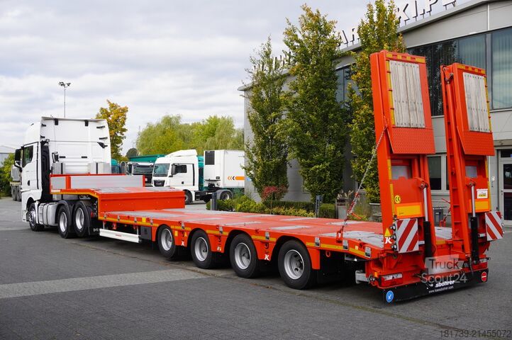 Hopeisen puoliperävaunun makuuhytti MAN TGX 28.510 6×2 / BRAND-NEW Kässbohrer LB