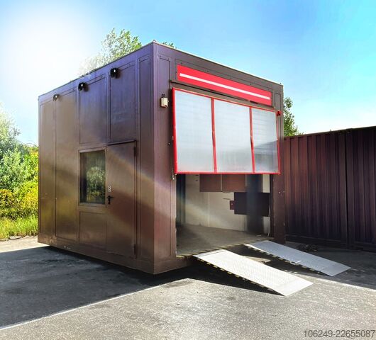 контейнер майстерня  Werkstatt Garage Büro Office Container