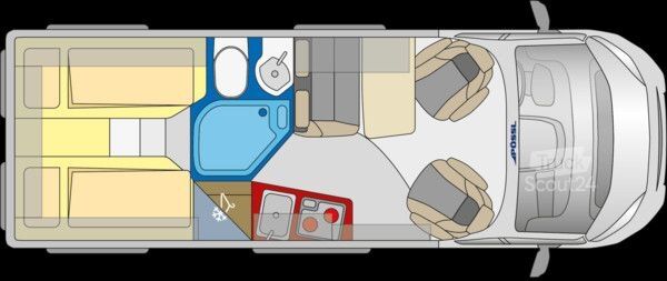 Camper PÖSSL Roadcruiser Automatik, Markise, Solar, Kamera