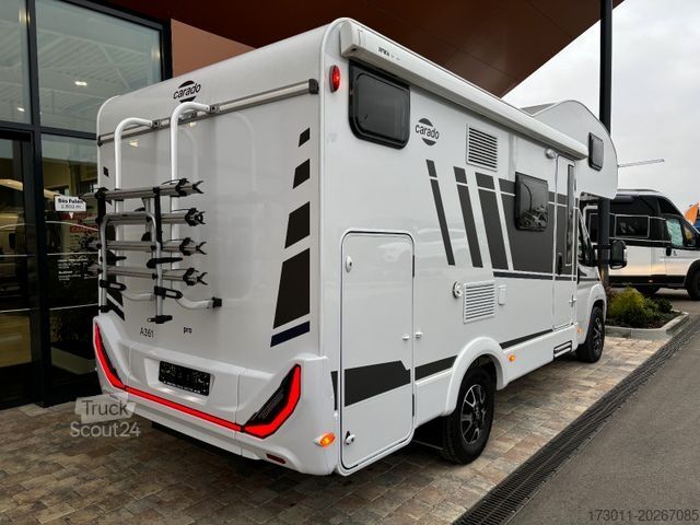 Camper mansardato CARADO A361 Pro 140PS 6. Sitze Markise Navi
