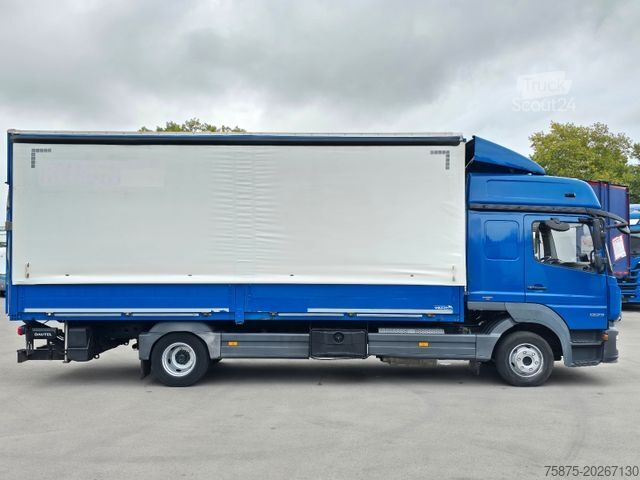 LKW mit Pritsche & Plane MERCEDES-BENZ Atego 1223 Großes FH Pritsche-Plane-LBW *Klima