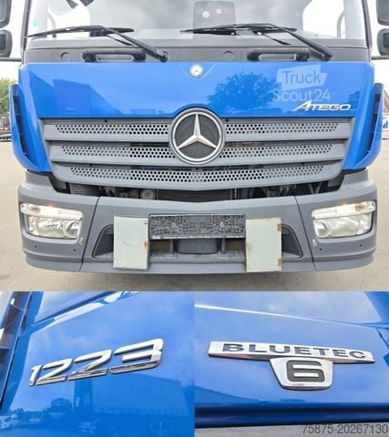 LKW mit Pritsche & Plane MERCEDES-BENZ Atego 1223 Großes FH Pritsche-Plane-LBW *Klima