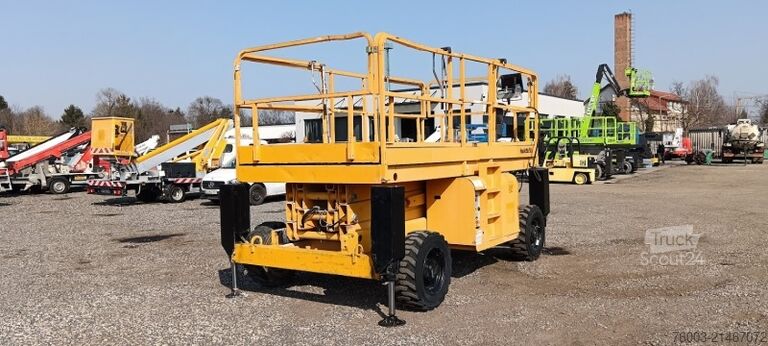 Platformă foarfecă Haulotte H12SX - 12m, 4x4, diesel