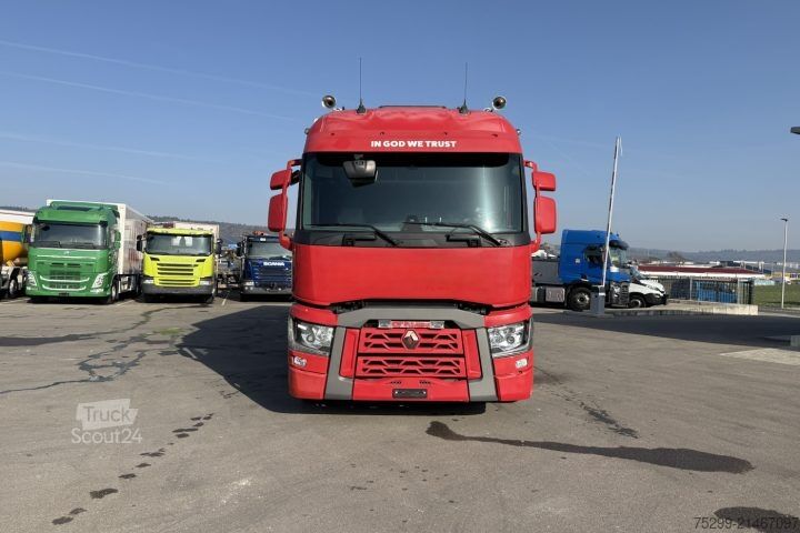 Valníkový nákladní automobil s plachtou Renault T460 4x2 Plane/HB / Swiss-Vehicle