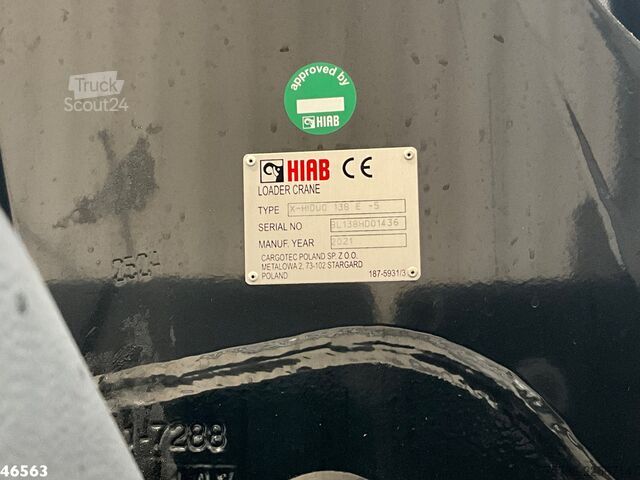 Darus teherautó Volvo FE 280 Euro 6 Hiab 13 Tonmeter laadkraan Just 1...