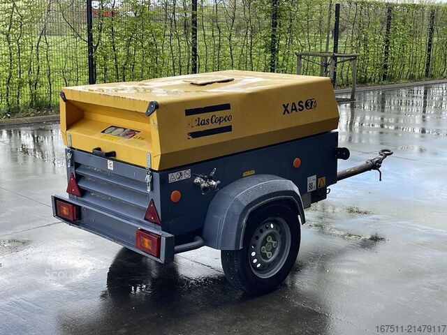 Compresseur frigorifique Atlas Copco XAS 37 KD