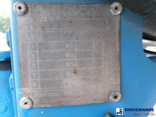 Rezervoar Magyar Chemical tank inox 32.5m3 / 1 comp
