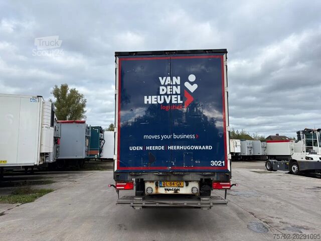 Раздвижные брезентовые навесы Schmitz Cargobull 13.6M AS-2 Stuuras Schuifzeil/Schuifdak Laadkle...