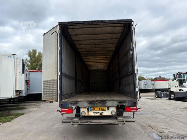 Раздвижные брезентовые навесы Schmitz Cargobull 13.6M AS-2 Stuuras Schuifzeil/Schuifdak Laadkle...