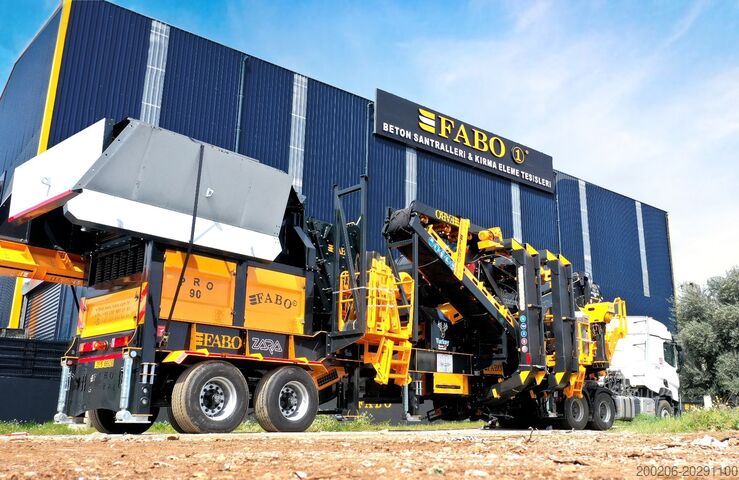 Postrojenje za drobljenje FABO PRO-90 Mobile Impact Crusher