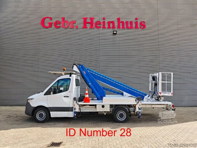 Hefplatform Mercedes-Benz Sprinter 314 CDI Multitel MT 162 German Car 2 P...