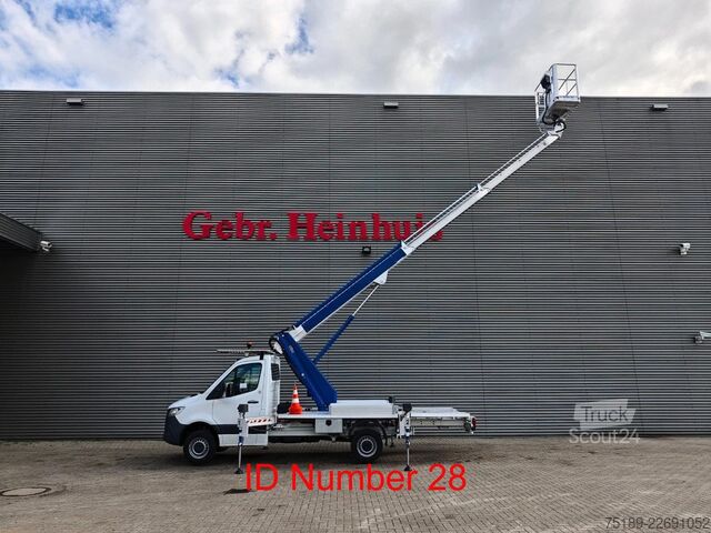 Hefplatform Mercedes-Benz Sprinter 314 CDI Multitel MT 162 German Car 2 P...