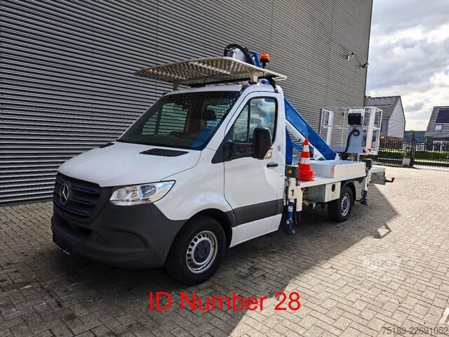 Hefplatform Mercedes-Benz Sprinter 314 CDI Multitel MT 162 German Car 2 P...