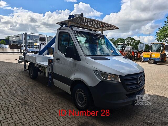 Hefplatform Mercedes-Benz Sprinter 314 CDI Multitel MT 162 German Car 2 P...