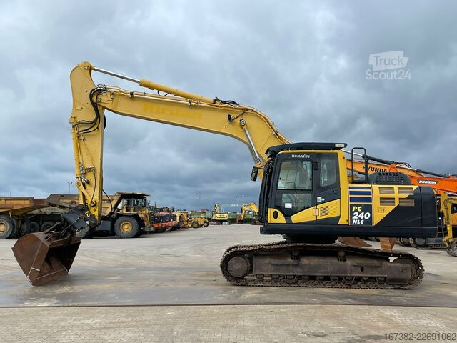 Rupsgraafmachine Komatsu PC240NLC-10
