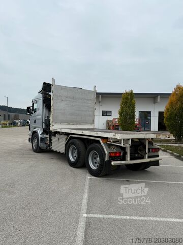 Żuraw samojezdny SCANIA R114 GB 6x2 NZ 380/