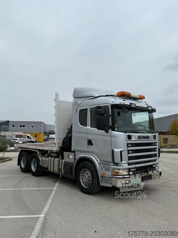 Żuraw samojezdny SCANIA R114 GB 6x2 NZ 380/