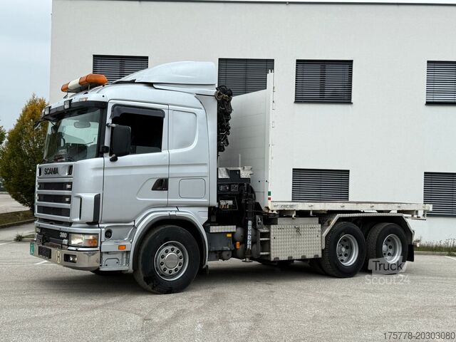 Żuraw samojezdny SCANIA R114 GB 6x2 NZ 380/