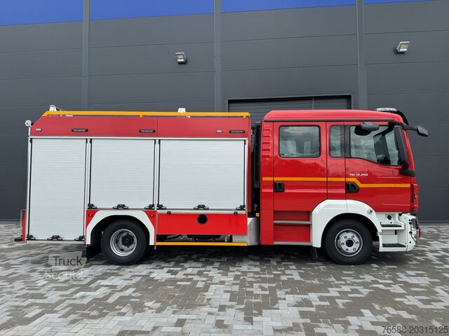 Brandkøretøj Slukningskøretøj MLF TLF MAN TGL 12.250 MLF 2500 l Wasser 250l Schaum