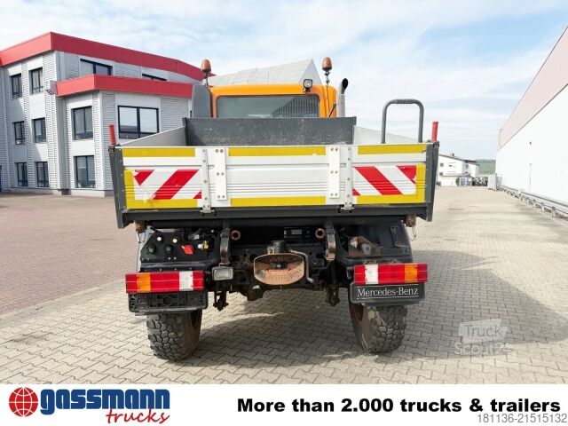 Вантажівка спеціального призначення Unimog U 300 4x4, Kipper, Kommunalhydraulik, Zapfwelle