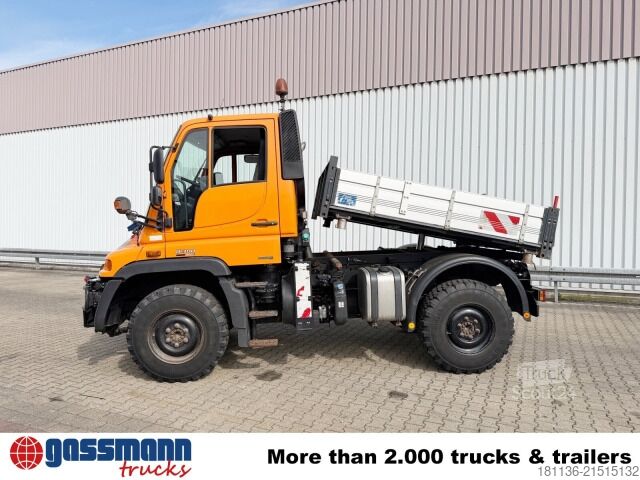Вантажівка спеціального призначення Unimog U 300 4x4, Kipper, Kommunalhydraulik, Zapfwelle