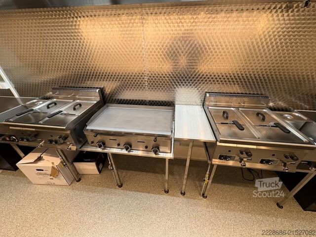 Satış römorku Mega Grillwagen, Imbissanhänger, Imbisswagen, Foodtruck