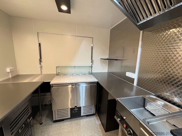 Satış römorku Mega Grillwagen, Imbissanhänger, Imbisswagen, Foodtruck