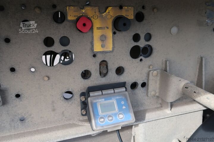 مقطورة نصف قلابة SCHMITZ SKI 24 SL 7.2 Alukastenmulde