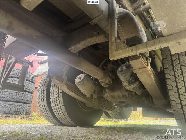 System med krogarm Scania R500 Hook truck w/ Box.