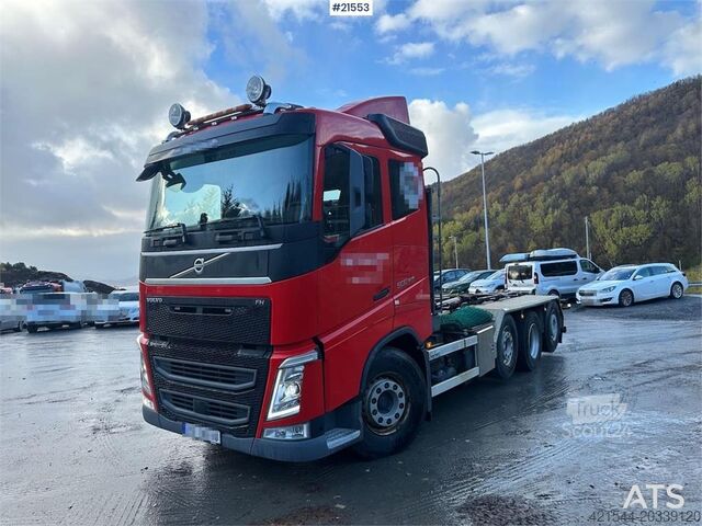 System ramion hakowych Volvo FH 500 hook truck 8x2 w/ 21 t hook. WATCH VIDEO.