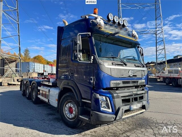 Sistema de braço de gancho Volvo FMX540 8x4 Hook Truck.