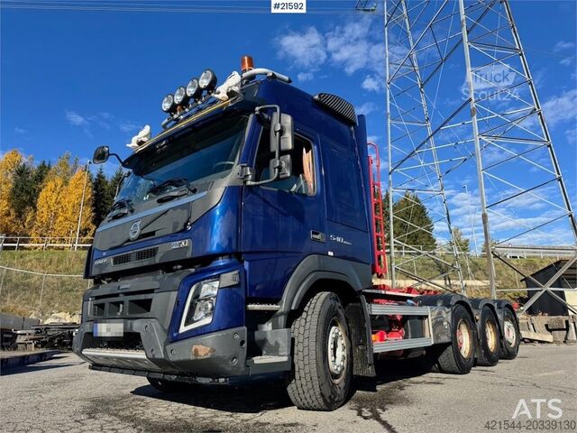 Sistema de braço de gancho Volvo FMX540 8x4 Hook Truck.