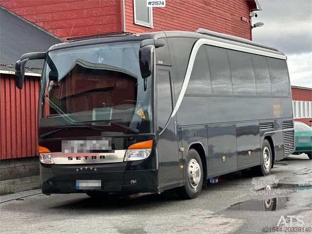 Туристический автобус Setra S411 с 29+2+1 местами и зимними шинами. Setra S411 tour bus w/ 29+2+1 seats and winter tires. Lo