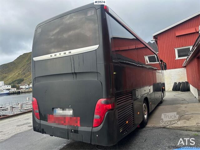 Туристический автобус Setra S411 с 29+2+1 местами и зимними шинами. Setra S411 tour bus w/ 29+2+1 seats and winter tires. Lo