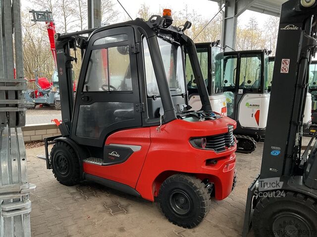 Фронтальный погрузчик-вилочный Linde H 35 T 01